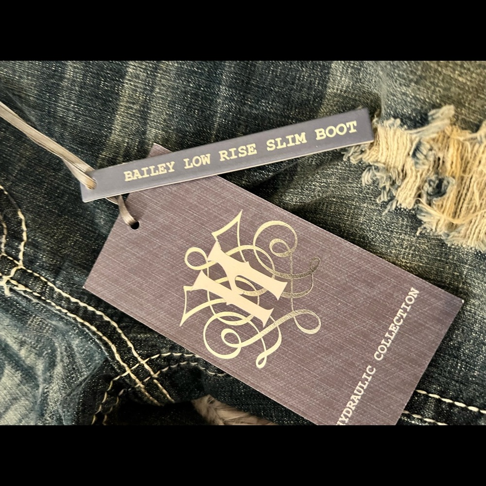 ๐ Hydraulic skinny boot cut jeans ๐ - Picture 3 of 6